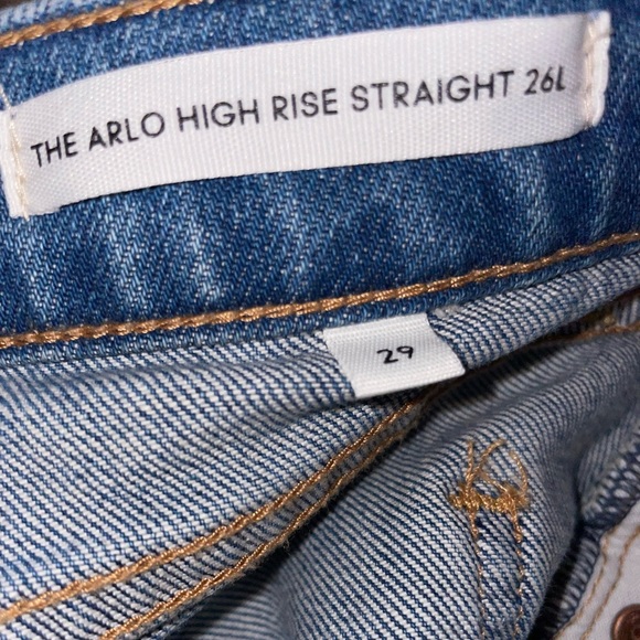 The Arlo High Rise Straight 29W 26L - Picture 11 of 11